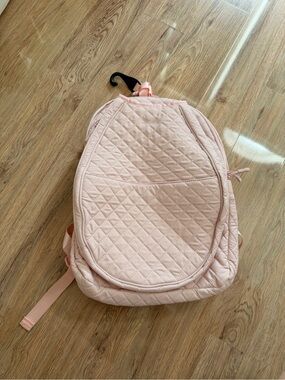 Quilted Tennis Bag - Light Pink